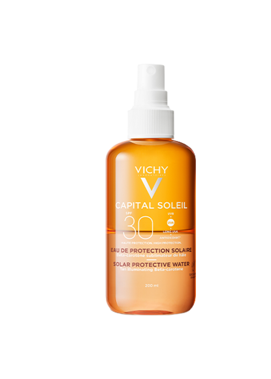 VICHY_CAPITAL_SOLEIL_SOLAR_PROTECTIVE_WATER_TAN_SPF30